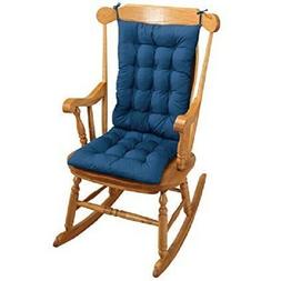 Cushions Seat Back Pads Set Blue Cushions