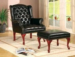 W/ Ottoman- 900262 Accent Chair New