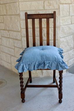 Pad Cushion Cover French Country Farmhouse Slipcover