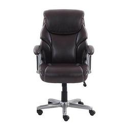 Serta Bonded Leather Manager's Office Chair, Brown 
