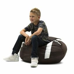 Brown Fabric Kids Sports Heavy Duty Fun