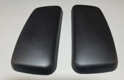 Arm Pad Cap Set Pair &ndash; Black - Free Shipping