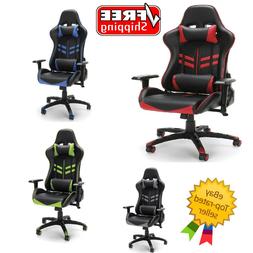 Essentials by OFM Racing Style Gaming Chair, Model ESS-6065,