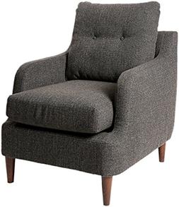 With Reversible Seat Cushion, Gray Fabric