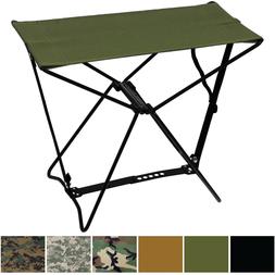 Camp Stool Bench Camouflage