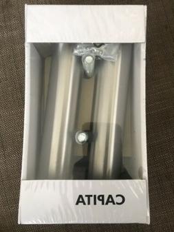 Ikea CAPITA 400.511.96 Brushed Stainless Steel Slanted Brack