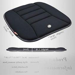 Home Use Memory Foam Seat Cushion Black