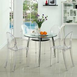S - Set Of 4 - Clear