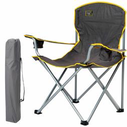 Heavy Duty Folding Camp Chair, Extra Large Folding Chair