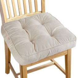 Pads Square Cotton Chair Cushion With Ties Soft Thicken Seat