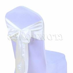 Sashes Bow Sash For Wedding Party Christmas Creamy-white
