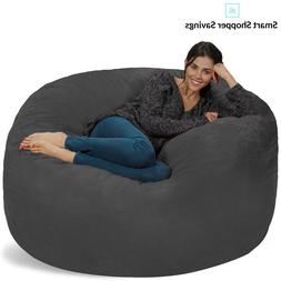 Giant 5' Memory Foam Fuf Media Lounger Soft