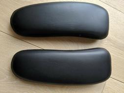 Leather Arm Pads Brand New Original Black Pair