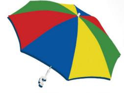 Umbrella - Retro/vintage 4-color Clip-on Beach Umbrella -new