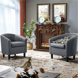 Accent Arm Chair Barrel Tub Chair Contemporary Style For Liv
