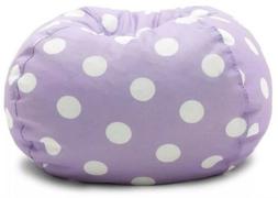 Comfort Research Classic Bean Bag Purple White Dots college 