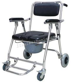 For Toilet Adult Disabled Bedside Wheelchair Seat Seniors Ha