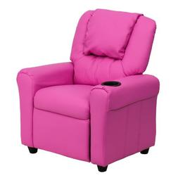 Flash Furniture Contemporary Kid's Recliner with Cup holder