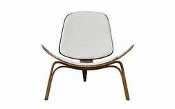 Upholstered Molded Plywood Shell Chair