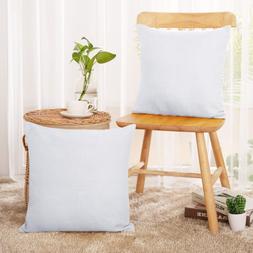 Deconovo Decorative Faux Linen Throw Pillow Case Cushion Cov