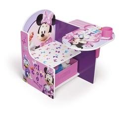Desk With Stroage Bin, Disney Minnie Mouse,character