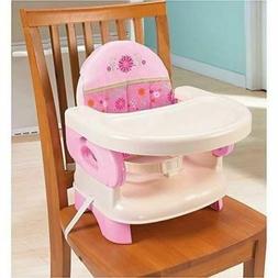 Summer Infant Deluxe Comfort Folding Booster Seat, Pink