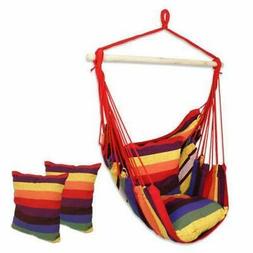 Porch Swing Yard Garden Patio Hammock Cotton Outdoor