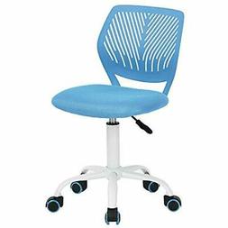 For Kids Teens Office With Low Back Armless Adjustable Swive