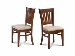 With Microfiber Upholstered In Espresso Finish