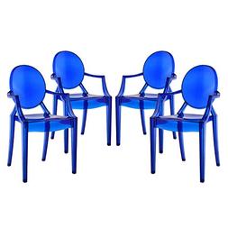 S In Blue Set Of 4