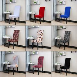 Cover Stretch Bar Stool Slipcover Kitchen Chair Seat Protect