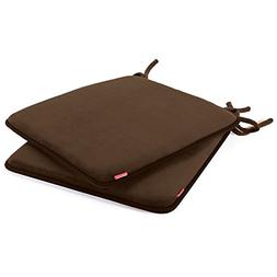 Pads,2 Pack Non Slip Memory Foam Kitchen Chair Cushions And