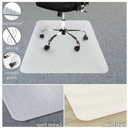 Mat Office Wood Hard Floor Protection Computer Desk 48 X 36"