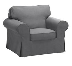 Chair Cover Slipcover Nordvalla Dark Gray New Sealed