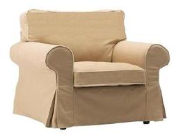 Slipcover Idemo Light Beige Armchair Cover