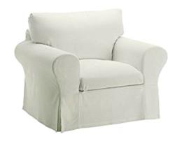 Slipcover Stenasa White Genuine Ikea Ektorp Armchair Cover