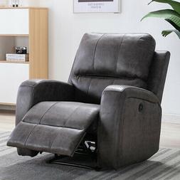 Suede Ergonomic Thick Padded Sofa With Usb Port