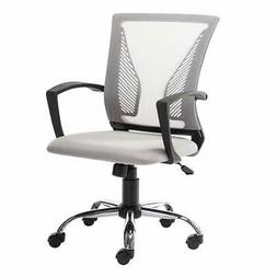 Office Computer Desk Swivel Chair Mid-back Black