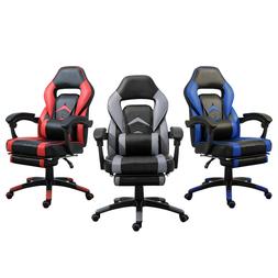 With Extra Soft Lumbar Cushion & Footrest