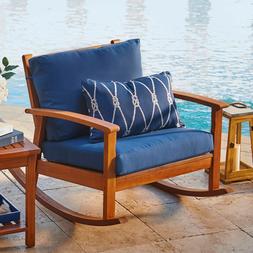Eucalyptus Outdoor Deep Seat Rocker Outdoor Patio Furniture 