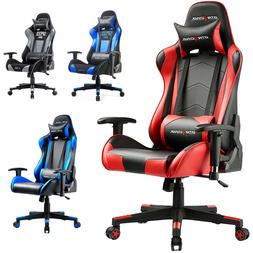 Gtracing Ergonomic Height Back Adjustable Chair With Pillows