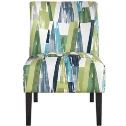 Armless Upholstered Chair Slipper Chair Bedroom Living Room