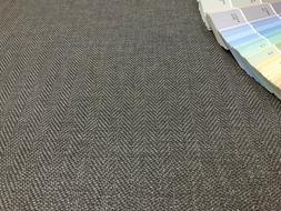 Fabricut Micheal Zinc Gray Herringbone Upholstery Fabric by 