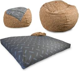 Convertible Chair Folds From Bean Bag To Bed Full Size