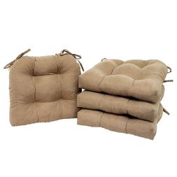 Pad With Ties Set Of 4 Brownstone Dinner Kitchen Dining Cush