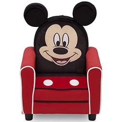 Delta Children Figural Upholstered Kids Chair, Disney Mickey