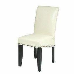 Copper Grove Five Bridge Eco Parson's Faux Leather Chair