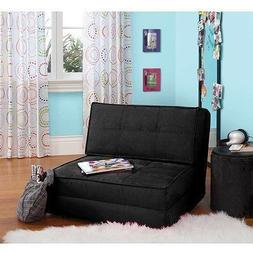 Flip Out Lounger Convertible Sleeper Bed Couch Game Dorm Gue