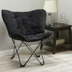 Mainstays Folding Butterfly Chair, Multiple Colors