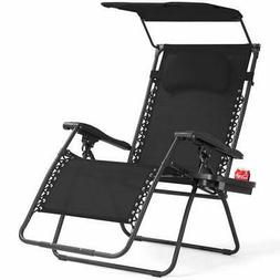 W/ Shade Canopy Cup Holder Black